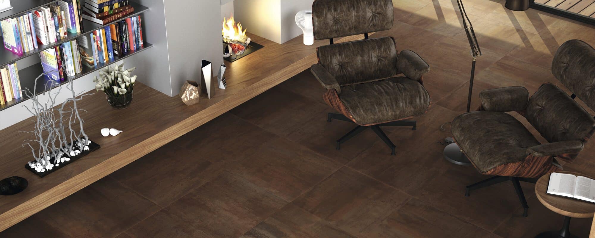 DORIAN WHITE RECT 60X120 metallic wall tiles kitchen uk Floorcelain Tiles