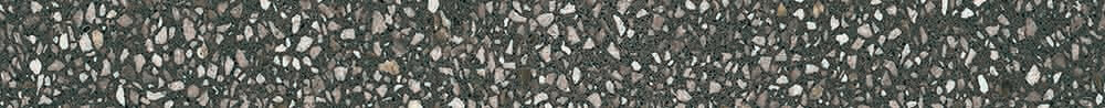 ROD TERRAZZO GRAPHITE POL 7 5X90 Stone Porcelain Tiles for Walls and Floors