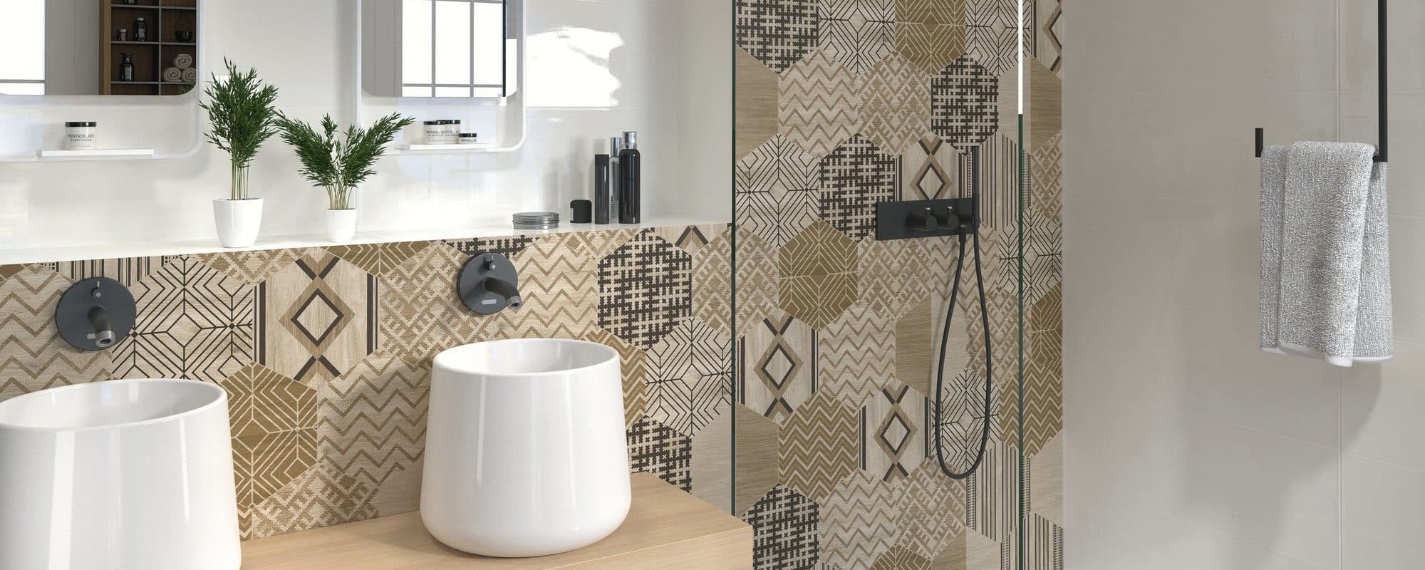 ALABAMA wood effect porcelain bathroom tiles uk slider 6