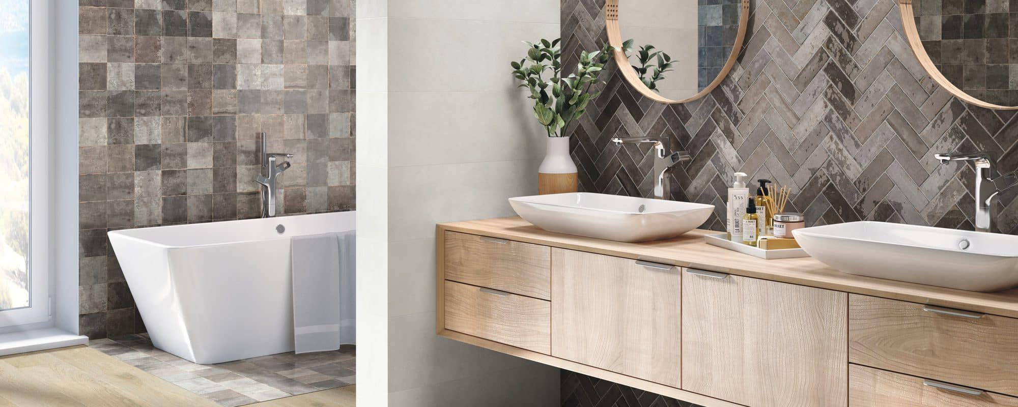 APALACHE wood effect porcelain bathroom tiles uk slider 1