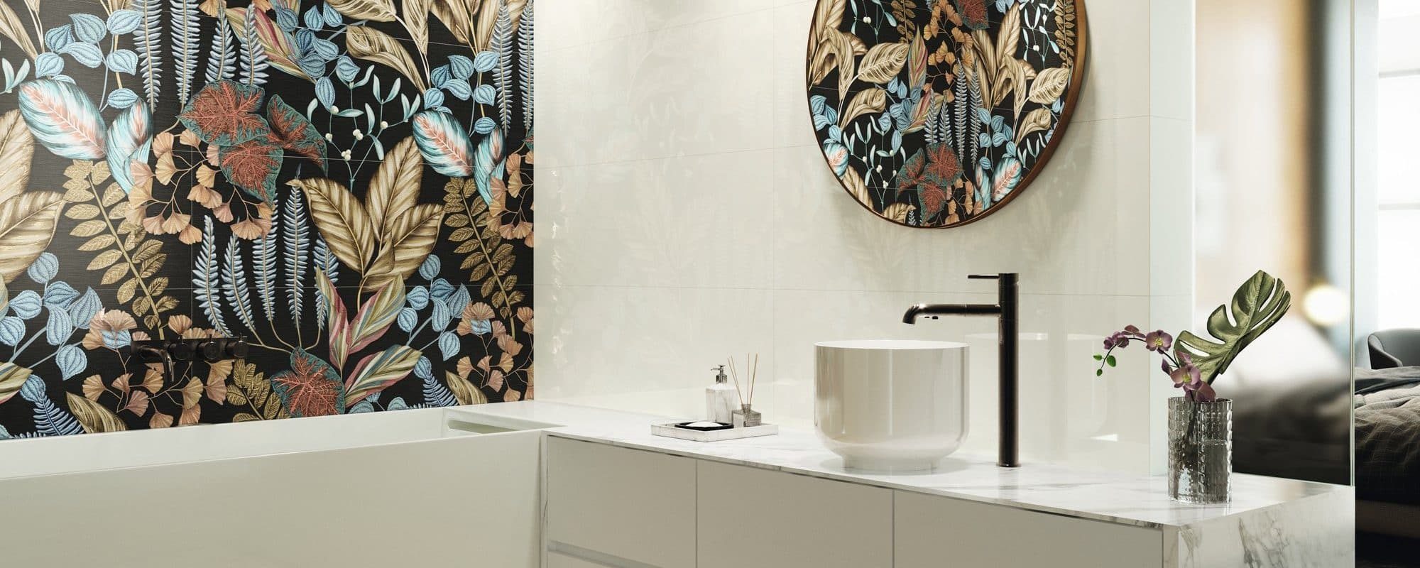 KOEN wood effect porcelain bathroom tiles uk slider 2