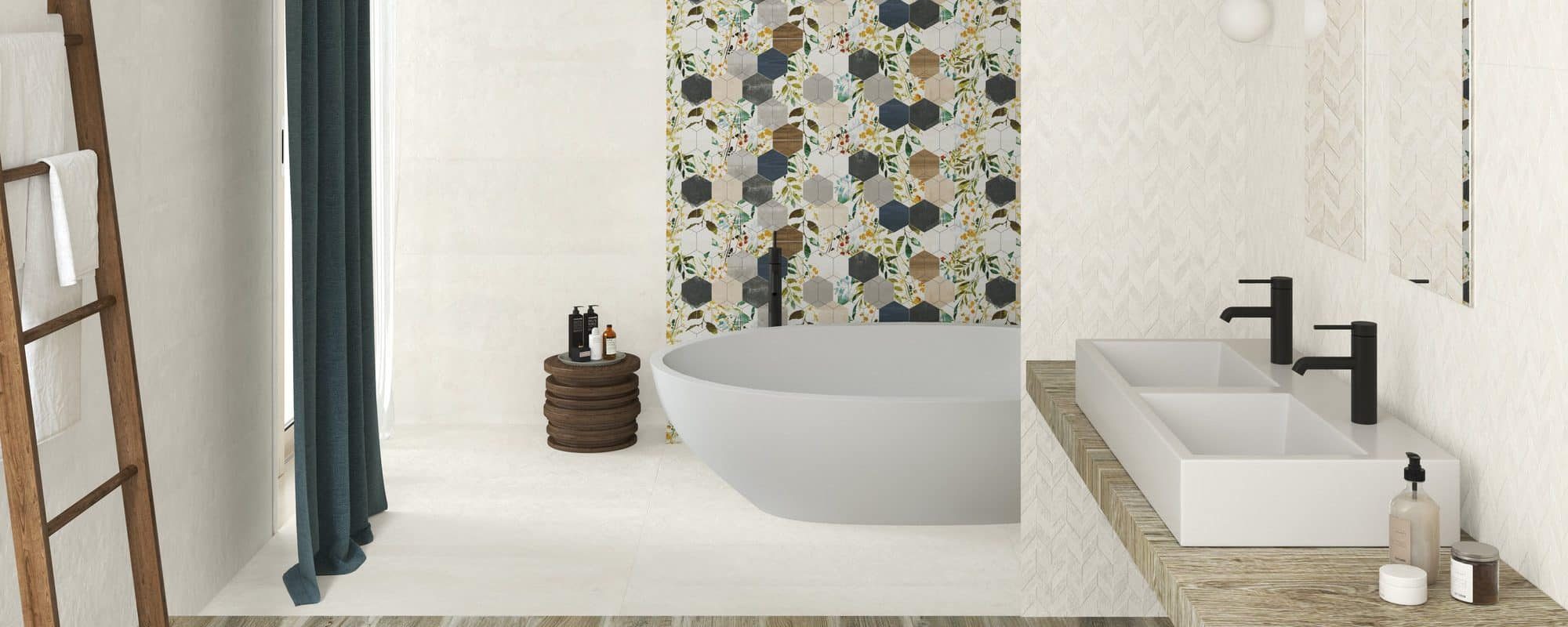 LEEDS cement effect porcelain bathroom tiles uk slider 5