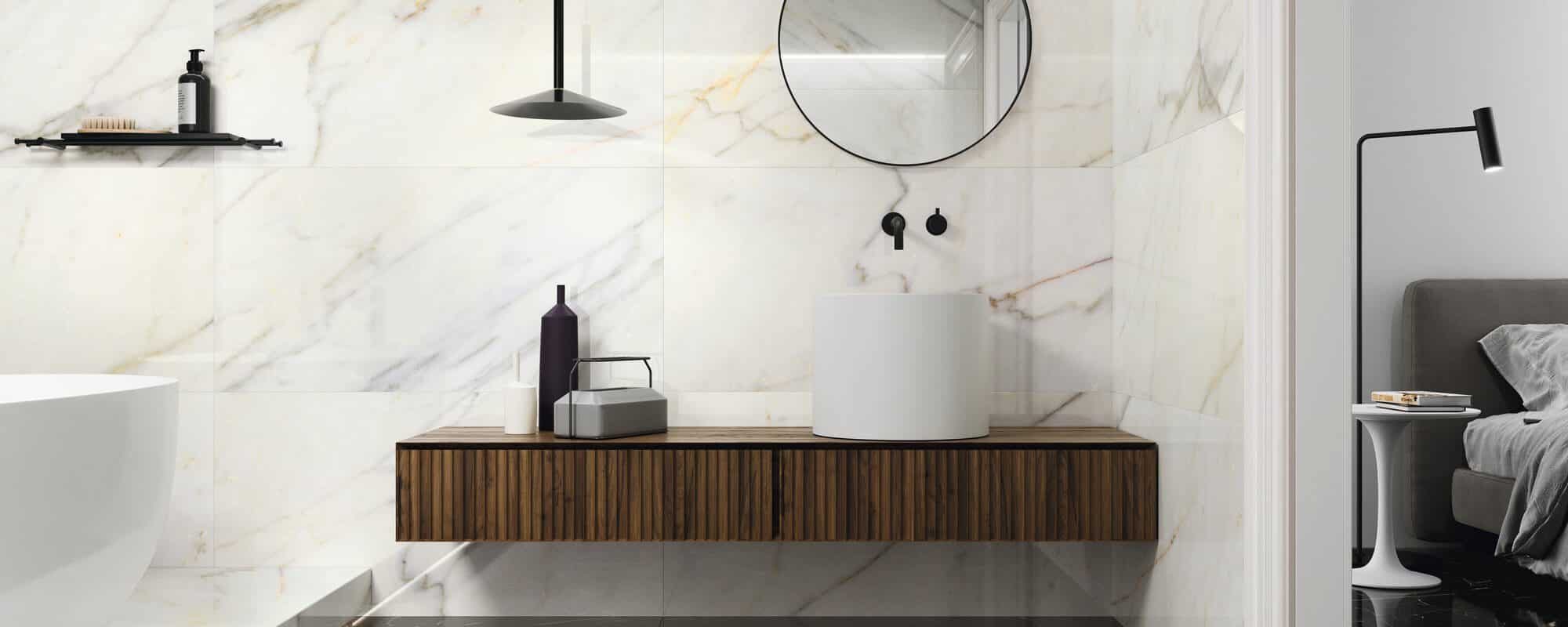 calacatta-slow-marble effect bathroom tiles uk slider 1